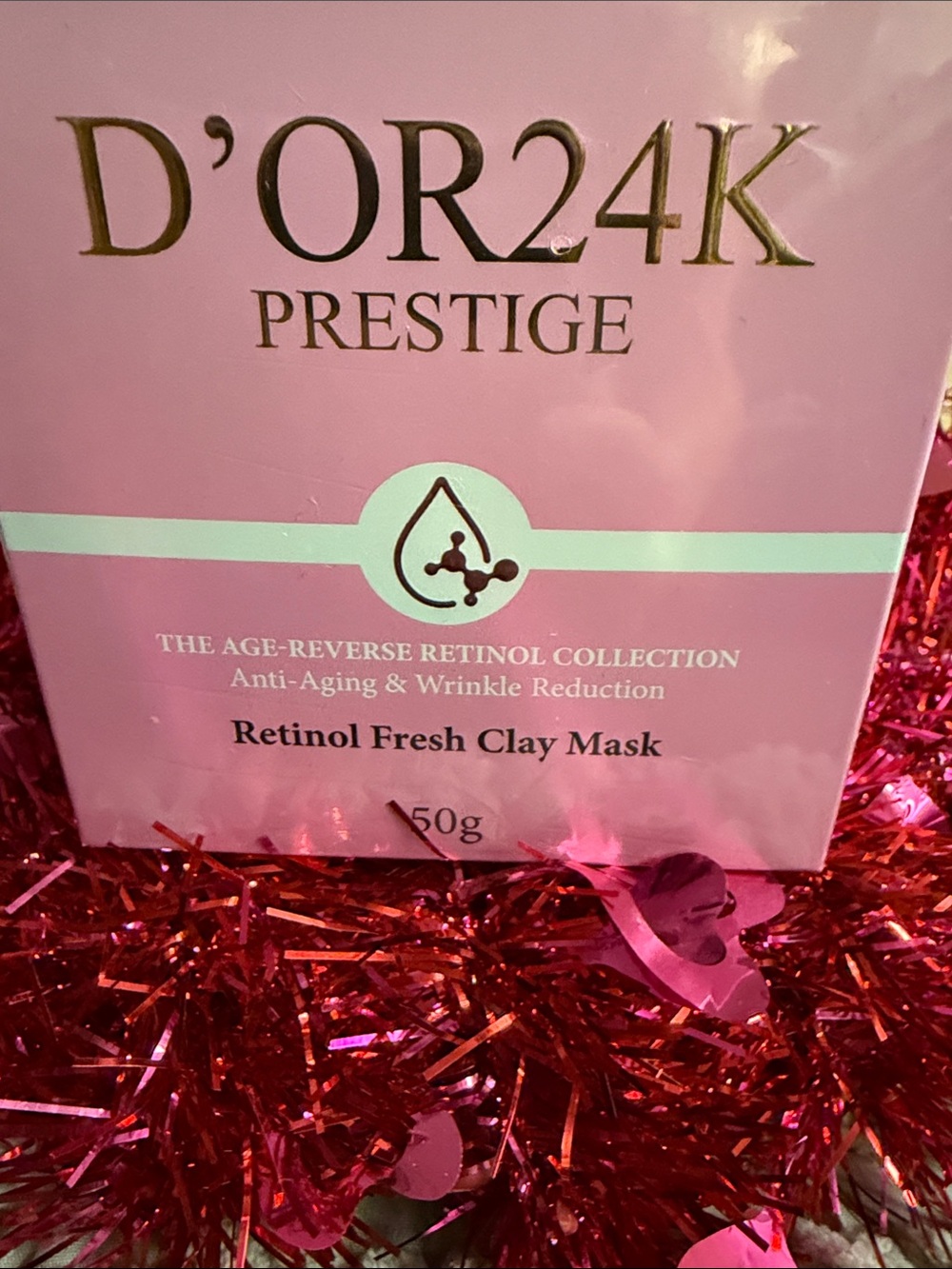 D'OR24K Prestige Retinol Fresh Clay Mask — 🆕